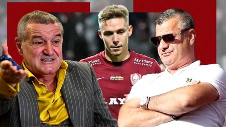 Gigi Becali l-a sunat pe Nelu Varga şi i-a făcut o ofertă record de 7.000.000 de euro pentru Louis Munteanu. Patronul lui CFR Cluj n-a mai aşteptat şi a dat răspunsul imediat