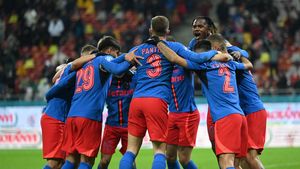 Englezii au prezis scorul exact pentru FCSB - Olympiacos și numele unui marcator