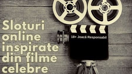 (P) Sloturi online inspirate din filme celebre, disponibile la cazino pe internet în România