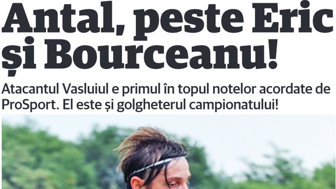 INTERVIU - Antal, cel mai bun jucător al turului în Liga 1: "Visul meu e naționala!" Cum a reacționat când a fost întrebat de Steaua