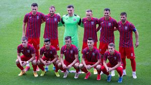 Victorie fără probleme pentru Steaua, în ultimul amical înainte de debutul în Liga 2. Unirea Constanța nu a făcut față ”militarilor” lui Daniel Oprița