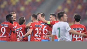 Hagi și Becali fac din nou afaceri, de data asta în sens invers! "Regele" vrea un fotbalist de la FCSB