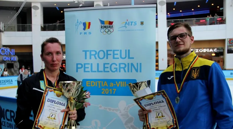 Schimb de gardă la turneul de floretă organizat în AFI Cotroceni: Ucraina a luat ambele titluri la Trofeul Pellegrini. Pentru prima dată de la debutul din 2010, România a pierdut ambele finale
