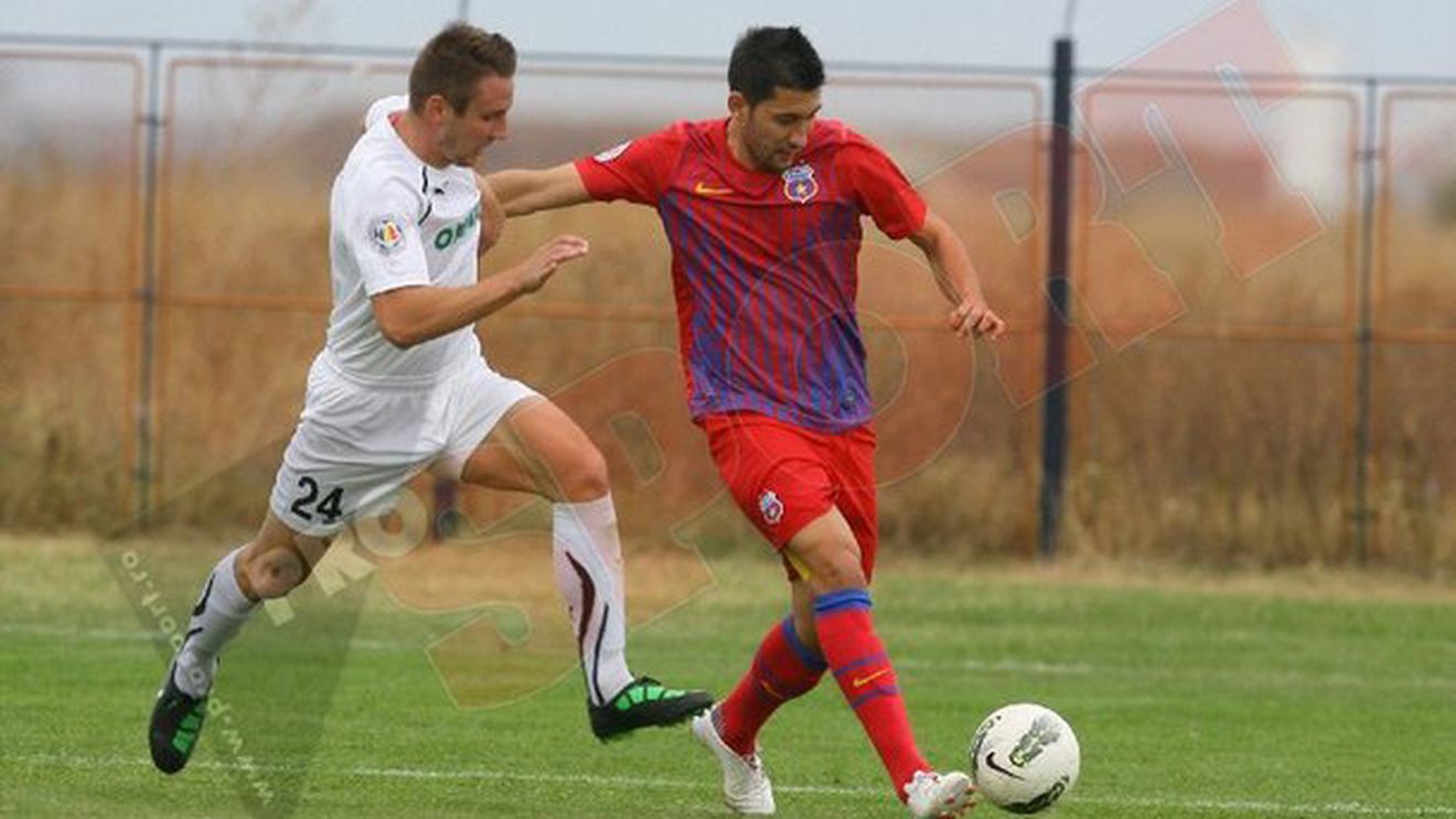 I-a scos din minți pe Ilie Stan și pe fani: "Florine, nu-i mai pasa lu' ăla, că e gras!"** Stelistul făcut PRAF la meciul cu Sportul