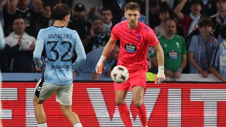 Nota primită de Ionuț Radu după ce a scăpat mingea în poartă, în Celta Vigo - Lyon 1-1