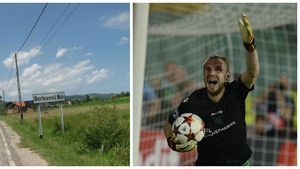 Andru Nenciu scrie despre mânușile vechi rămase în Borlovenii Noi. Contabilul Primăriei Prigor: "Stadionul din sat va purta numele lui Cosmin Moți". Gemenii Rotariu: "N-am reușit să-i dăm gol"