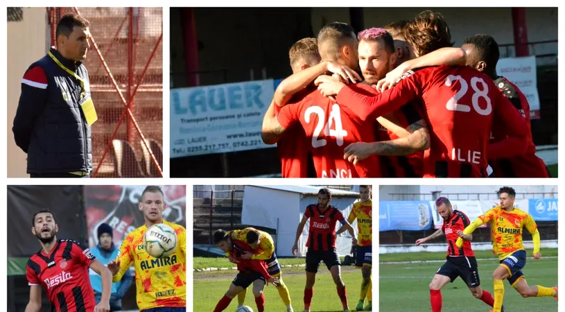CSM Reșița a terminat anul cu brio, după un derby al Banatului în care Ripensia i-a asigura o misiune ușoară. Cosmin Petruescu: ”Am făcut o primă repriză jenantă”