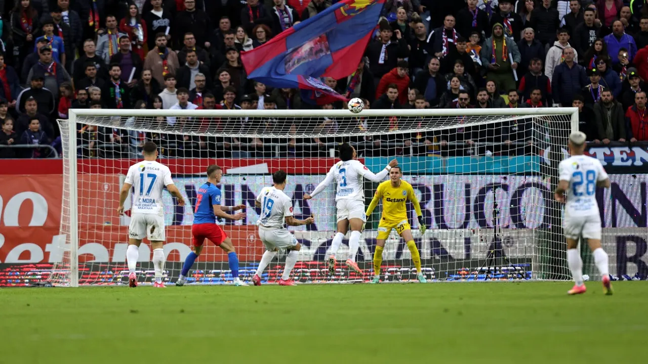 🚨 FCSB – Universitatea Craiova 1-0, în etapa 9 din play-off-ul Superligii. Victorie în ultimul meci de pe teren propriu pentru echipa campioană