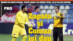 Coman și Zapata, prieteni de sms