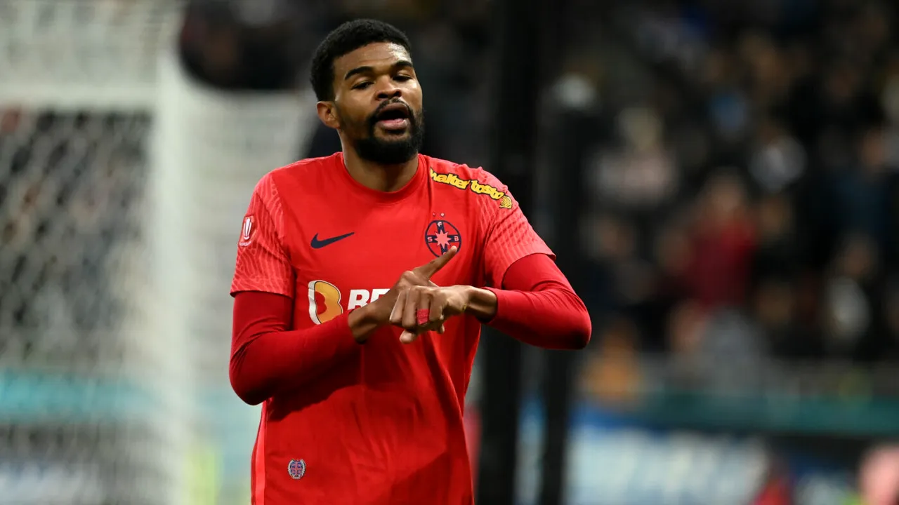 „Îi dau 10.000 de euro pe lună”. Ofertă în direct, din Superliga, pentru Malcom Edjouma de la FCSB