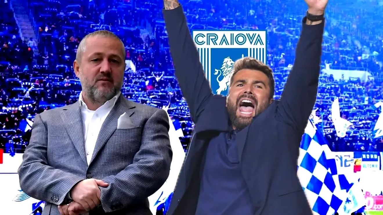 Anunțul lui Mihai Rotaru despre numirea lui Adrian Mutu la Universitatea Craiova. Reacție vehementă a patronului