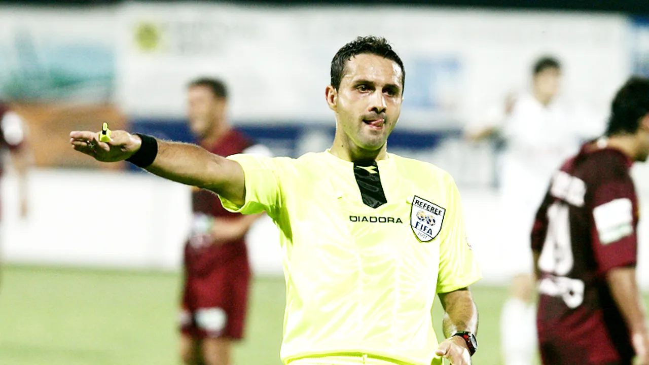 Sebastian Colțescu va arbitra partida Pandurii - Steaua