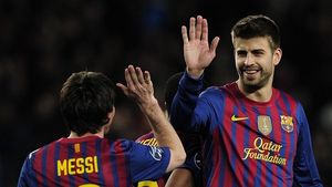 FOTO Imaginea care a lansat un nou război: "E un fals!" ** Barcelona ironizează greșelile de arbitraj pro-Real