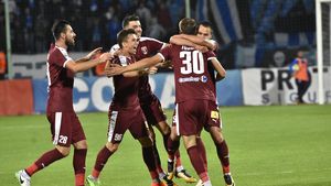 Gaz Metan Mediaș - FC Voluntari 1-1. Primele goluri reușite de cele două formații, după trei etape. Golubovic a deschis scorul, dar Bălan a restabilit egalitatea după o acțiune a lui Deac