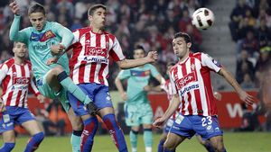 Cum se explică egalul BarÃ§ei cu Gijon?** Spaniolii dau vina pe "virusul" FIFA! Vezi unde este problema catalanilor!