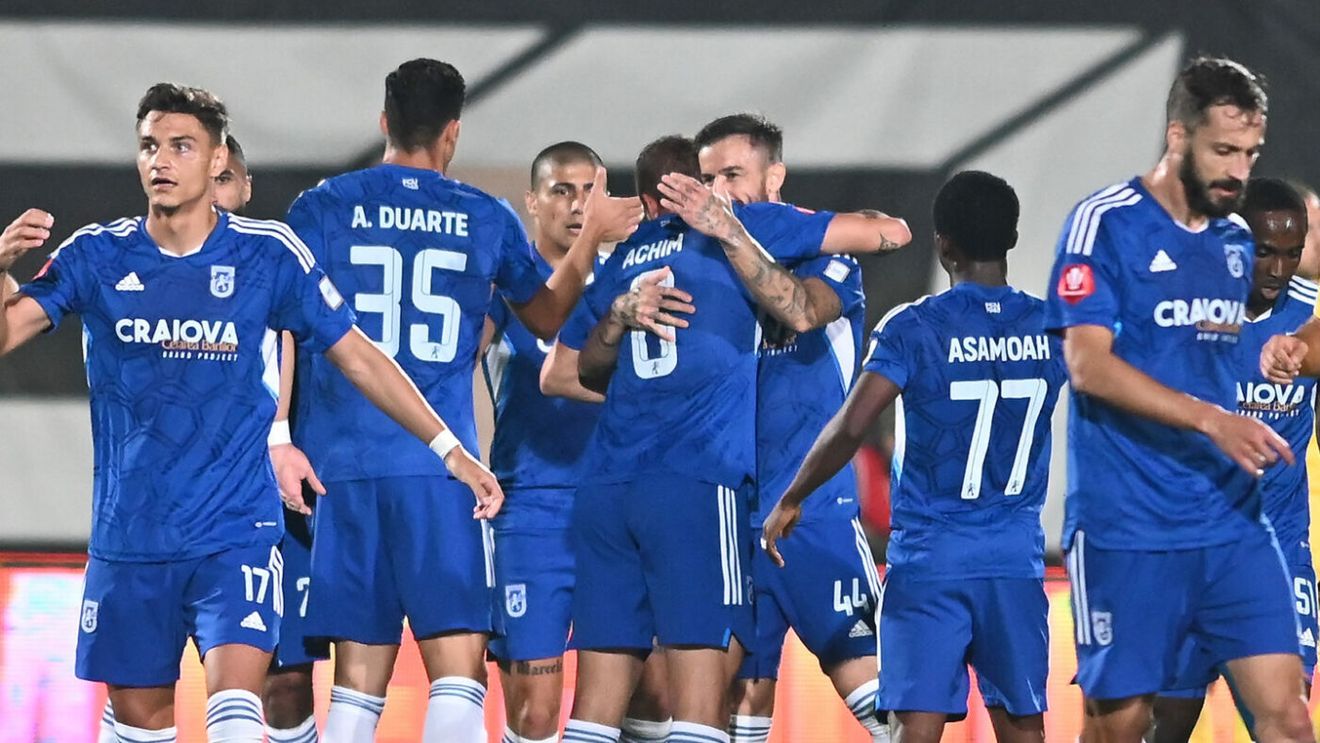 FC U Craiova - FC Hermannstadt 1-1, în etapa a 15-a din Superliga. Primul punct obținut de oaspeți după 3 etape de secetă