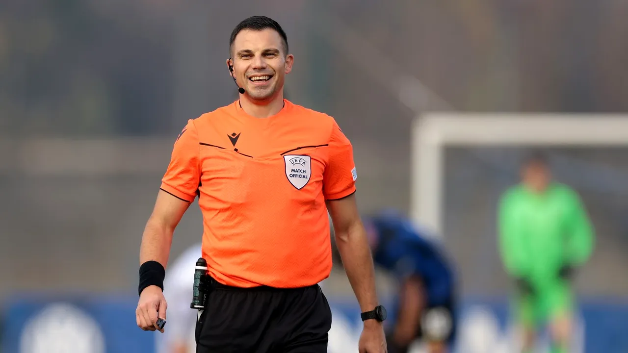 Arbitrul FCSB din Liga Campionilor, suspendat un sezon întreg, după ce a făcut praf un meci care a decis titlul în țara natală! Ce s-a întâmplat după ce a primit pedeapsa record