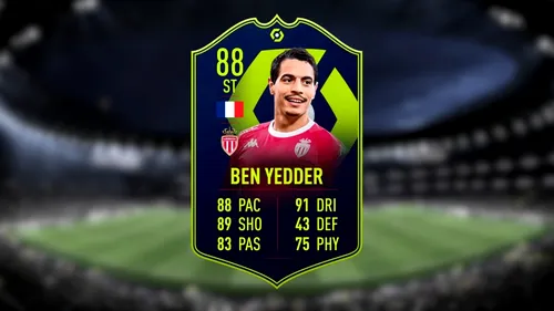 POTM Ben Yedder în FIFA 22! Cât valorează cardul și ce atribute ofensive are