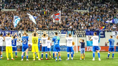 Orele de disputare ale meciurilor din „dubla” Vllaznia Shkoder - Universitatea Craiova, din Conference League! Care e brigada de arbitri a primei manşe