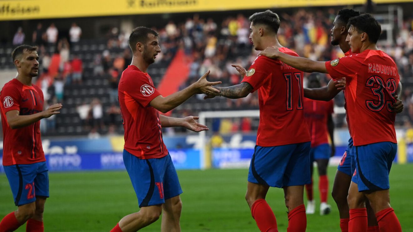 „Este aiurea, te oftici”. Reacția eroului David Miculescu, după arbitrajul din LASK Linz - FCSB 1-1