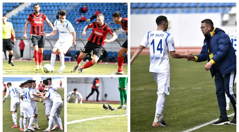 Viitorul Pandurii revine pe loc de play-off, după victoria cu CSM Reșița, prima obținută în campionat, în 2021. Flavius Stoican: ”Ne batem până la final.” Jucătorul despre care antrenorul spune că este un exemplu și pentru el