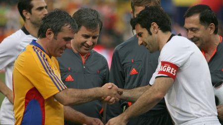 Marele Luis Figo a reacționat imediat după ce a aflat că Gică Hagi a preluat naționala României: „Cred că acela va fi obiectivul, nu?”