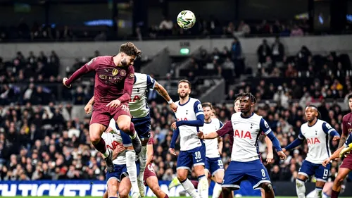 Petrecere cu droguri, aranjată înainte de Manchester City - Tottenham! A dat telefoane şi la pauza partidei din Cupă