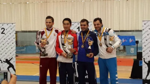 Primul concurs, prima medalie pentru Dolniceanu: bronz la Cupa Mondială de sabie de la Madrid