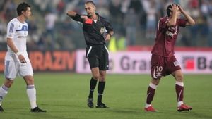 Herea, suspendat două etape după cartonașul roșu primit la Craiova!** "Nu i-am făcut nimic lui Găman! Nu l-am atins"