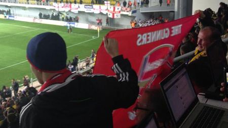 "Fanii lui Sheriff știu să se distreze!" Ce au afișat în tribune, la meciul cu Tottenham