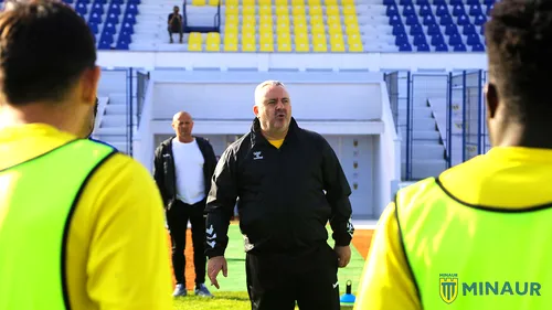 Mihai Iosif, start promițător la Minaur Baia Mare. Antrenorul a văzut primele părți bune în partida cu FC Argeș din Cupa României Betano, dar a remarcat și unde trebuie lucrat