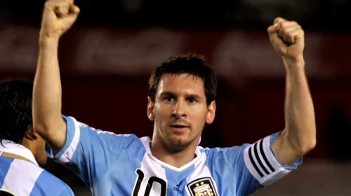 VIDEO Messi și Higuain au făcut legea!** Argentina a debutat cu victorie în campania de calificare la CM 2014 din Brazilia