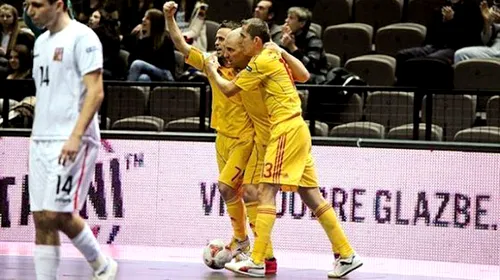 Futsal: mâine, la Nyon, se va afla adversarul naționalei României în play-off-ul CE