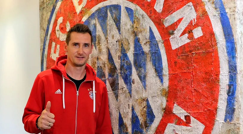 Miroslav Klose, secundul lui Hans-Dieter Flick la Bayern München. Ce recorduri deține fostul fotbalist al naționalei Germaniei