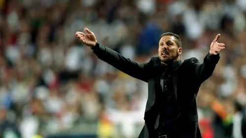 Simeone: „A fost dificil, sunt mândru că am jucători care își doresc mereu mai mult”