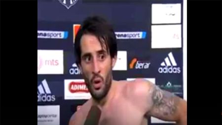 VIDEO | Discursul cu lacrimi în ochi susținut de un jucător de la Partizan: "Am jucat pentru familiile celor care au murit în Războiul Croat de Independență"