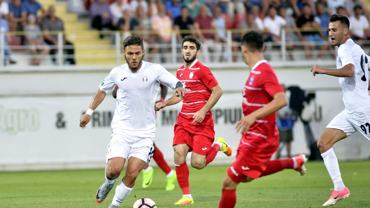 Debut fericit pentru Edi Iordănescu! Astra - Zira 3-1, în turul doi preliminar Europa League. Giurgiuvenii sunt favoriți la calificare, după o partidă controlată în totalitate: azerii au marcat la una dintre puținele ocazii avute