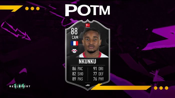 POTM Christopher Nkunku în FIFA 22! Mijlocașul este jucătorul lunii din eBundesliga și are un super-card