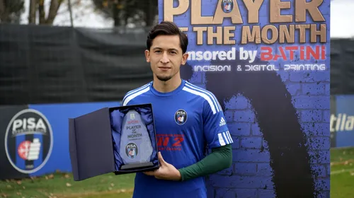 Olimpiu Moruțan a fost votat cel mai bun jucător al lunii noiembrie la Pisa! Lista realizărilor internaționalului român care a devenit MVP-ul echipei sale în lupta pentru promovarea în Serie A