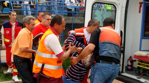 Incident în tribuna a doua la Ploiești