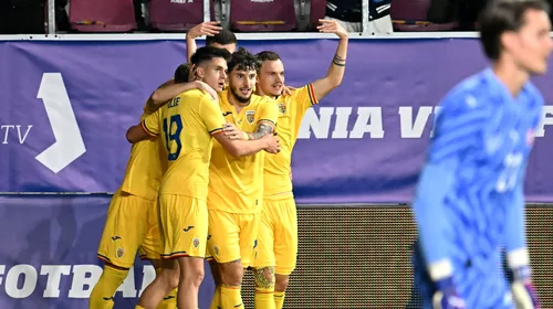 România U21 – Elveția U21 3-1, în preliminariile Campionatului European de tineret! „Tricolorii mici” se califică pentru a patra oară consecutiv la turneul final!