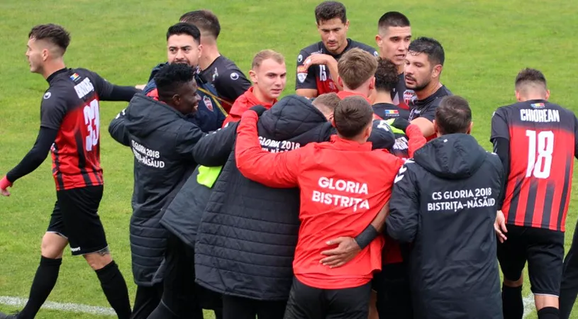 Surpriză la Bistrița! CS Gloria a întors Chindia și și-a trecut în cont a doua victorie în Liga 2. Antrenorul Nicolae Grigore speră ca succesul să aducă descătușarea