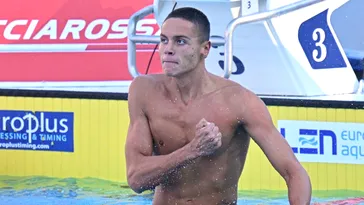 Victorie în stil de mare campion! David Popovici s-a calificat în finala probei de 200 de metri liber din cadrul Campionatului European de natație