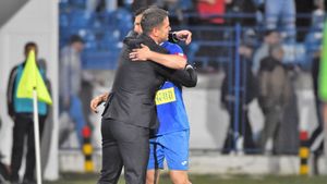 Dunărea Călărași - Poli Iași 2-0. Se clatină scaunul lui Stoican? 