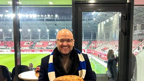 Cu ce a fost omenit Adrian Mititelu la meciul Sepsi – FC U Craiova? „Merele sunt ale mele, dar palinca e făcută de un prieten foarte bun” | EXCLUSIV