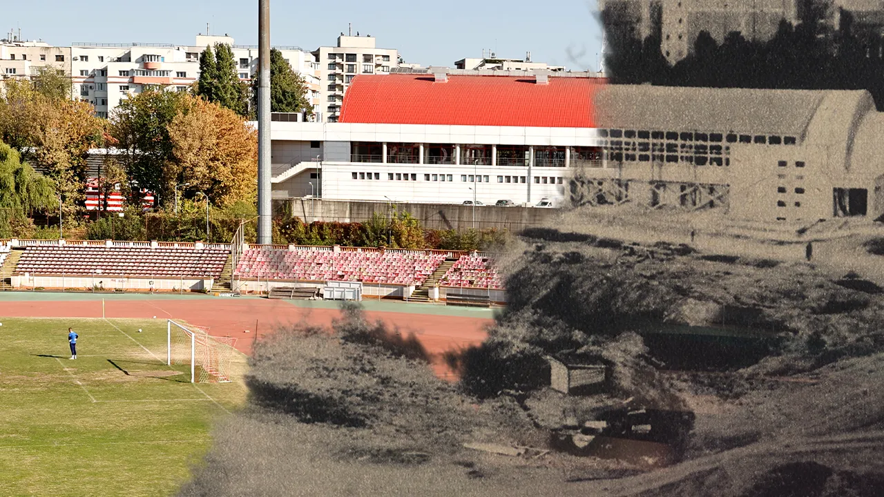 „Tata, unde e stadionul lui Dinamo?” Călătorie foto impresionantă prin trei generații cu arena din “Ștefan cel Mare”, de 14 octombrie: ziua inaugurării acum 72 de ani, prezentul de Cernobîl și machetele 3D ale ministrului Bode | FOTO EXCLUSIV