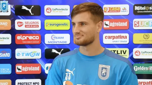 Mihai Căpățînă, luat la întrebări după transferul la Craiova: „Voi face pasul și la națională!” Ce idol are + Cum se descrie mijlocașul | VIDEO