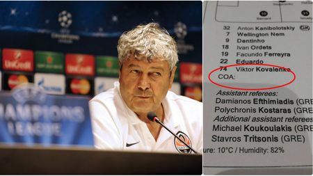 Lucescu, "uitat" de UEFA chiar la meciul 100 în Champions League! FOTO Cum arată foaia de joc. Doar Ferguson, Ancelotti, Wenger și Mourinho se mai pot mândri cu performanța lui Il Luce