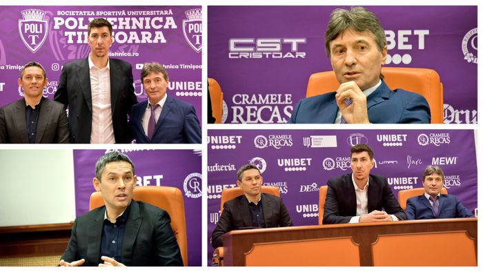 Paul Codrea și Iosif Rotariu au fost prezentați oficial la Poli Timișoara. ”Suntem într-o mare suferință”