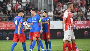 Valentin Crețu, sămânța de scandal! A fost filmat gestul care a dus la eliminarea lui Duarte în Dinamo - FCSB